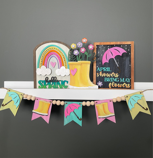 Creative Kit: April Showers...  / Compatible with Interchangeable Bench